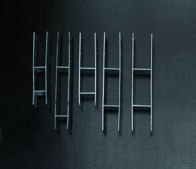 H-Anker, L 80 cm, für Pfosten 12 x 12 cm