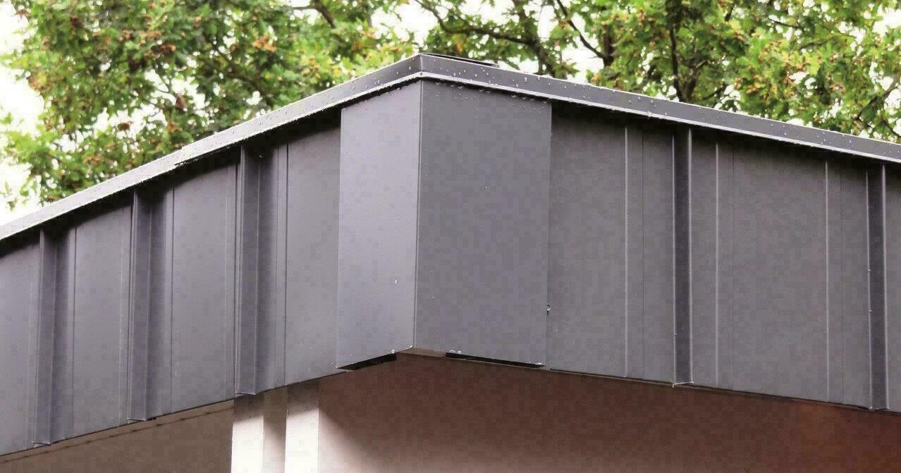 Attika-Blende Carport